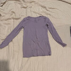 GAP Maternity Taupe Long Sleeve Top
